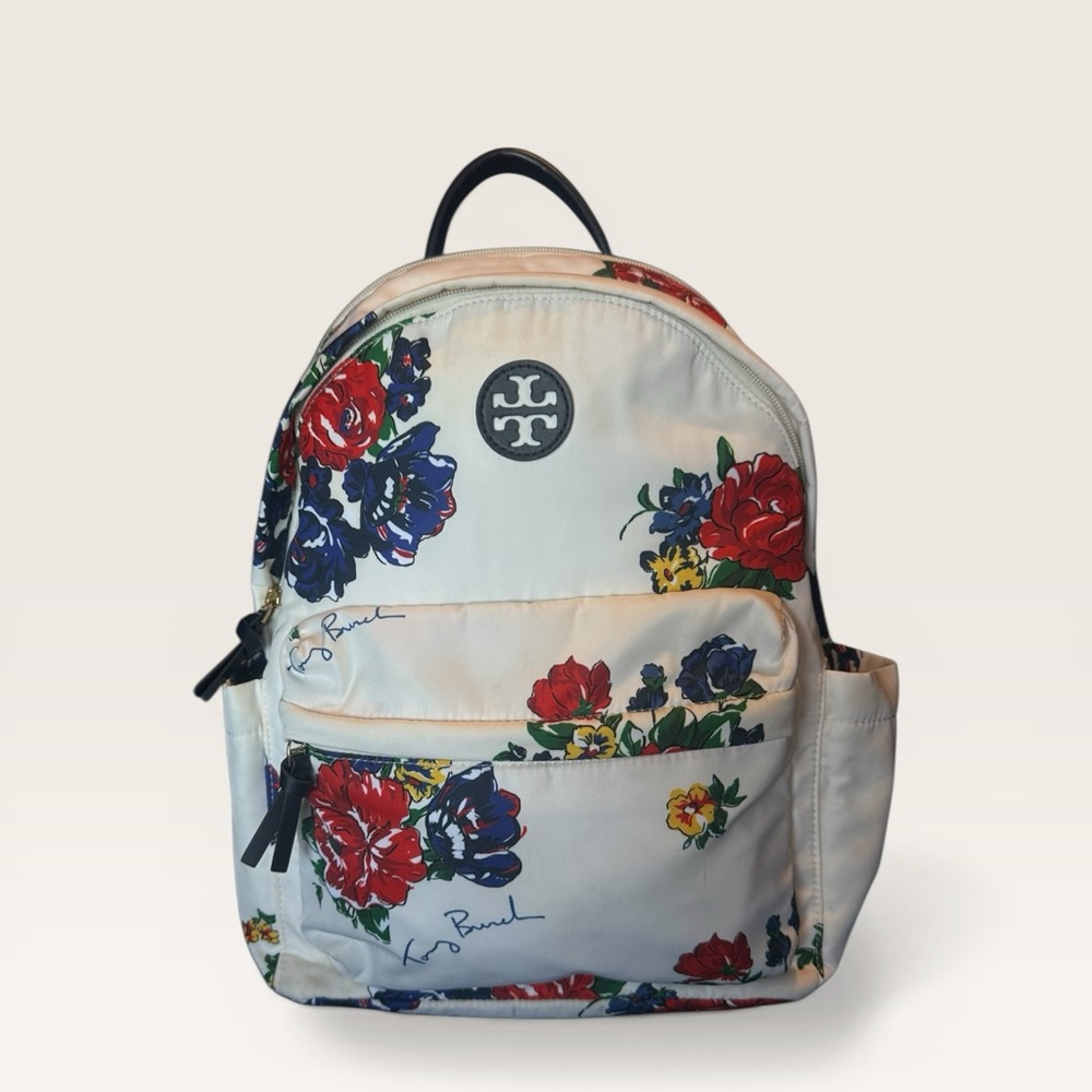 Tory Burch Multicolor Floral Backpack